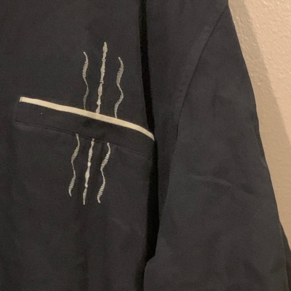 Silk short sleeve candle shirt